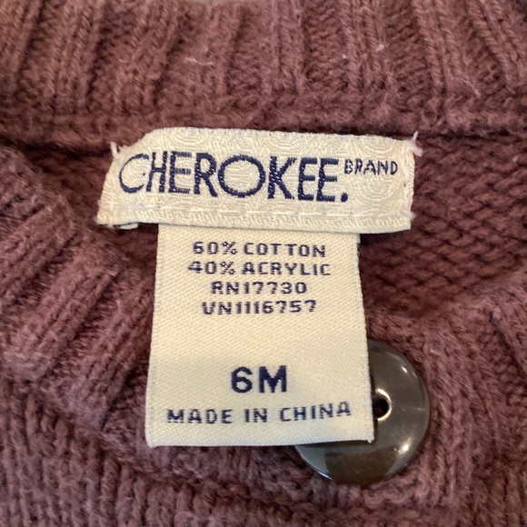 Baby Button Up Sweater - Picture 2 of 2